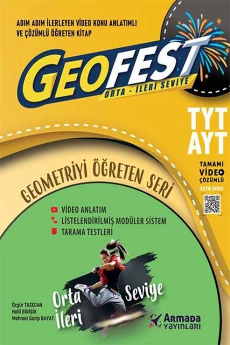 TYT AYT Geofest Orta İleri Seviye Soru Kitabı Armada Yayınları