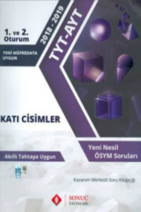 TYT AYT Katı Cisimler 1. ve 2. Oturum Sonuç Yayınları