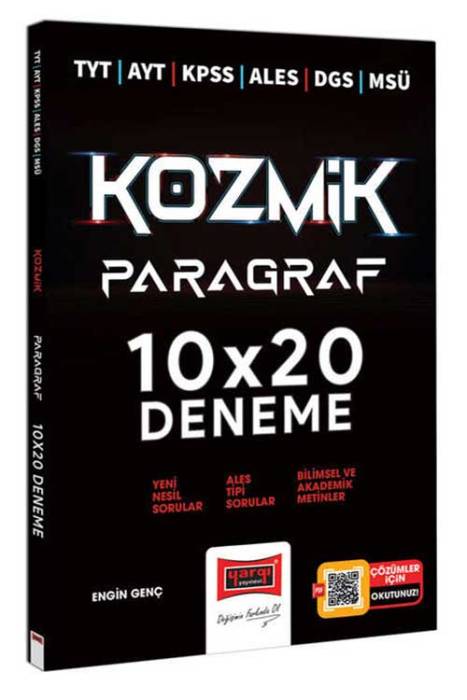 TYT AYT KPSS ALES DGS MSÜ Kozmik Paragraf 10x20 Deneme Yargı Yayınları