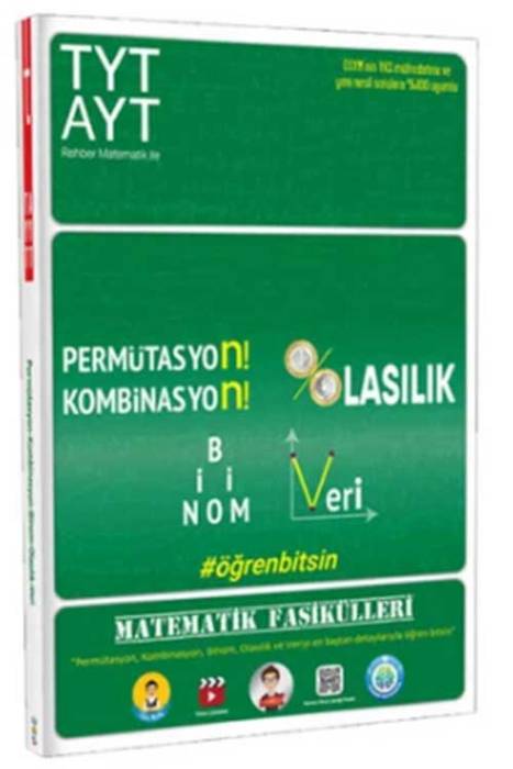 TYT AYT Matematik Fasikülleri Permütasyon Kombinasyon Binom Olasılık Tonguç Akademi Yayınları