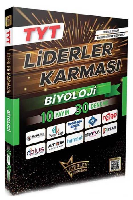 TYT Biyoloji 10 Yayın 30 Deneme Liderler Karması Yayınları