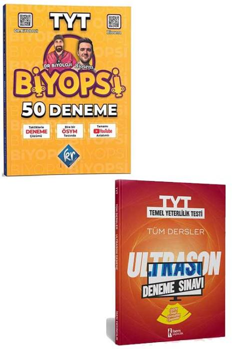 TYT Biyopsi 50 Biyoloji Denemesi KR Akademi Yayınları