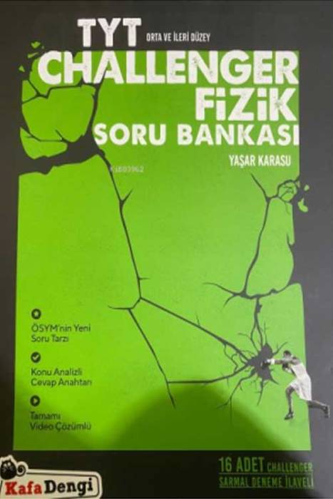 TYT Challenger Fizik Soru Bankası KafaDengi Yayınları