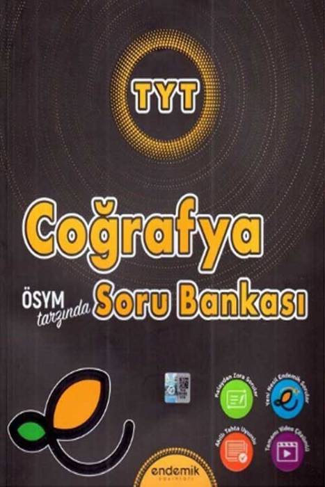 TYT Coğrafya Soru Bankası Endemik Yayınları