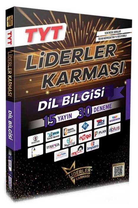 TYT Dil Bilgisi Branş Denemeleri Liderler Karması Yayınları