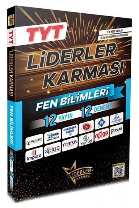 TYT Fen Bilimleri 12 Yayın 12 Deneme Liderler Karması Yayınları