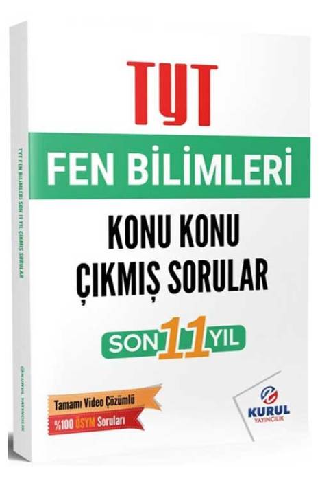 TYT Fen Bilimleri Son 11 Yıl Konu Konu Çıkmış Sorular ve Video Çözümleri Kurul Yayıncılık