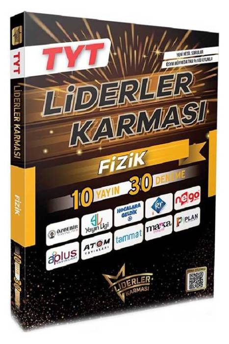 TYT Fizik 10 Yayın 30 Deneme Liderler Karması Yayınları