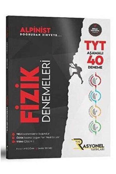 2024 TYT Fizik Alpinist Aşamalı 40 Deneme Rasyonel Yayınları