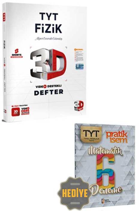 TYT Fizik Video Destekli Defter 3D Yayınları Hediyeli