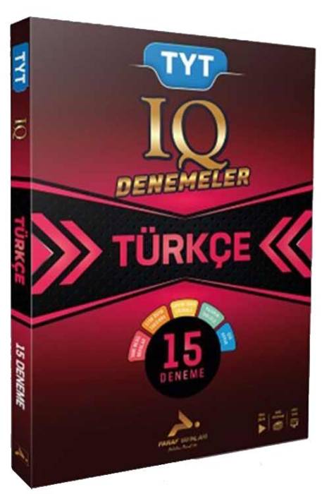 TYT IQ Türkçe Video Çözümlü 15 Deneme Paraf Yayınları