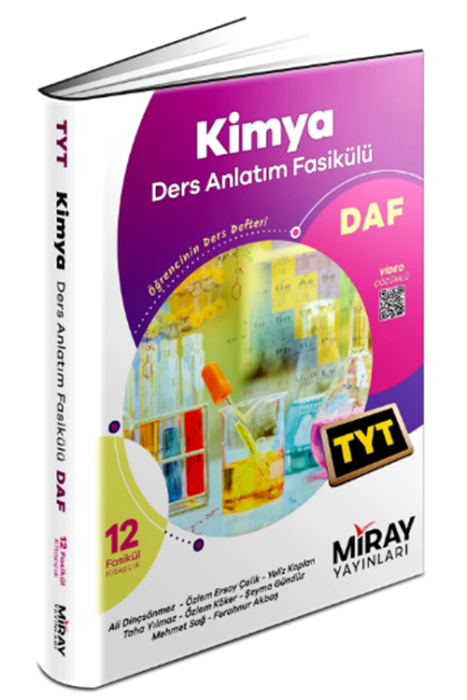 TYT Kimya Ders Anlatım Fasikülleri Miray Yayınları