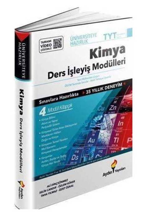 TYT Kimya Ders İşleyiş Modülleri Aydın Yayınları