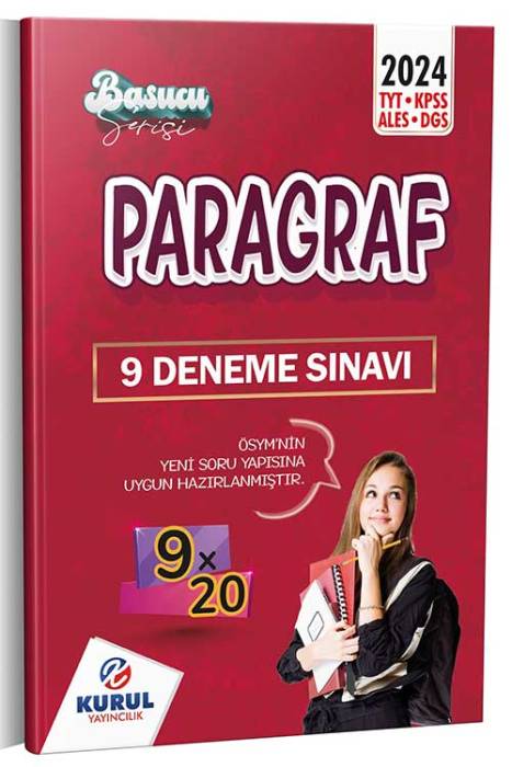 2024 Başucu Serisi Tüm Sınavlar İçin 9x20 Paragraf Denemeleri Kurul Yayıncılık