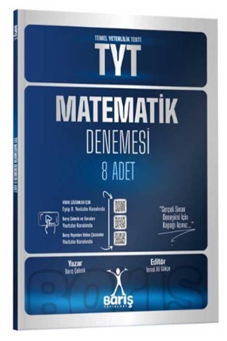 TYT Matematik Denemesi 8 Adet Barış Çelenk Yayınları