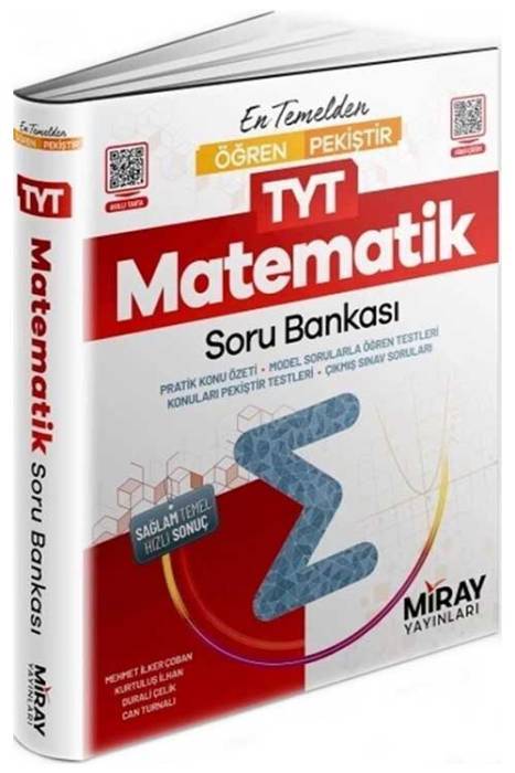 TYT Matematik Konu Özetli Soru Bankası Öğren Pekiştir Miray Yayınları