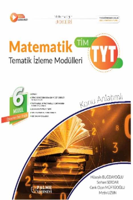 TYT Matematik Tematik İzleme Modülleri TİM Konu Kitabı Palme Yayınevi