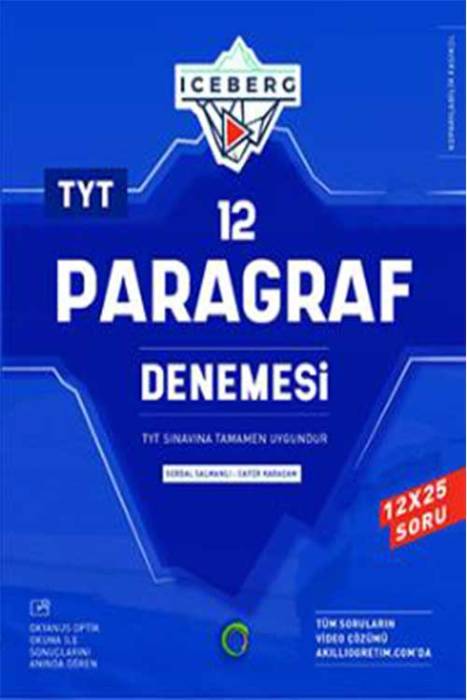 TYT Paragraf Iceberg 12 Deneme Okyanus Yayınları