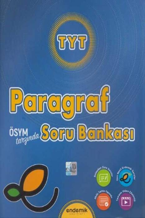 TYT Paragraf Soru Bankası Endemik Yayınları