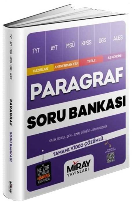 TYT Paragraf Soru Bankası Miray Yayınları