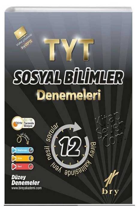 TYT Sosyal Bilimler 12 Li Denemeleri Birey Yayınları