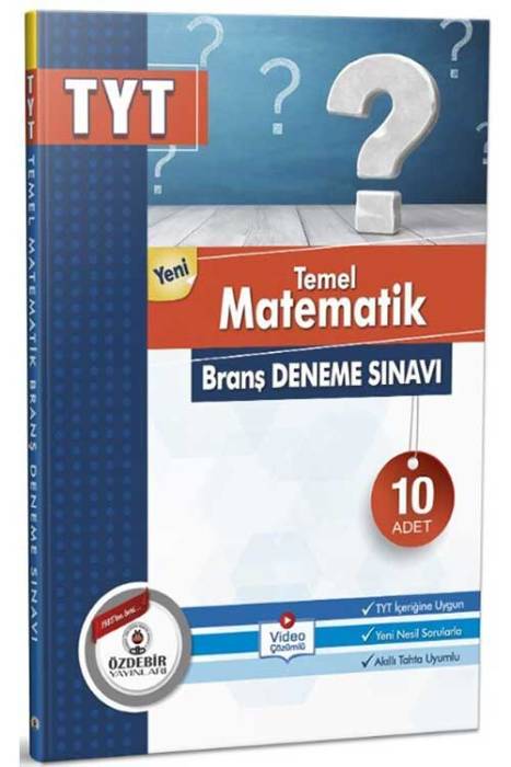 TYT Temel Matematik 10 lu Branş Deneme Sınavı Özdebir Yayınları