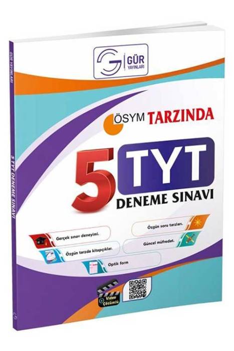 TYT Tüm Dersler 5 Deneme Gür Yayınları