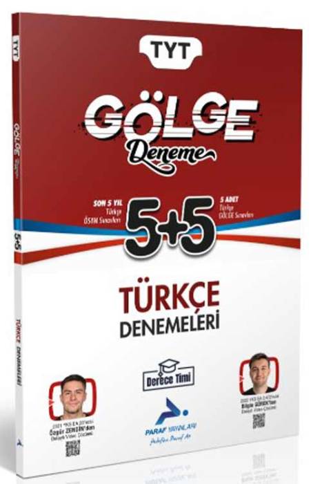 TYT Türkçe Gölge Deneme Paraf Yayınları