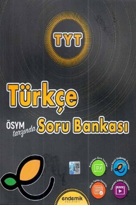 TYT Türkçe Soru Bankası Endemik Yayınları