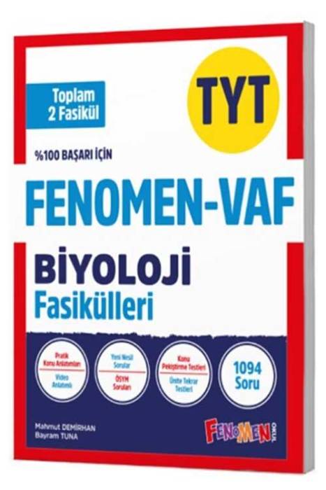 TYT VAF Biyoloji Fasikülleri Seti Kurmay Yayınları