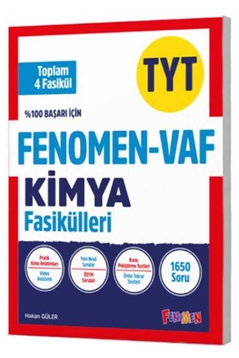 TYT VAF Kimya Fasikülleri Seti Kurmay Yayınları