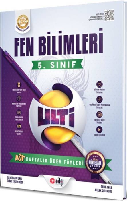 Ulti Yayınları 5. Sınıf Fen Bilimleri Haftalık Ödev Föyleri