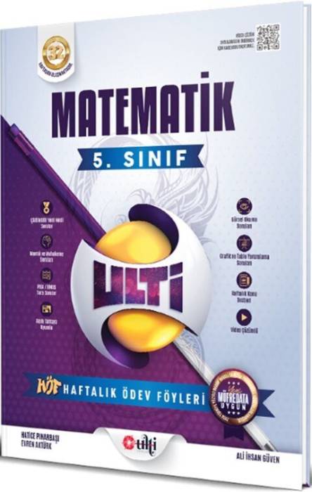 Ulti Yayınları 5. Sınıf Matematik Haftalık Ödev Föyleri