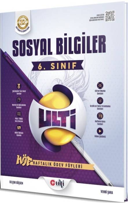 Ulti Yayınları 6. Sınıf Sosyal Bilgiler Haftalık Ödev Föyleri