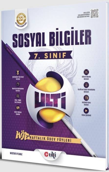 Ulti Yayınları 7. Sınıf Sosyal Bilgiler Haftalık Ödev Föyleri