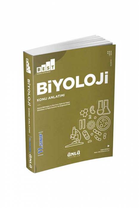 Ünlü 11. Sınıf Best Biyoloji Konu Anlatımı Ünlü Yayınlar