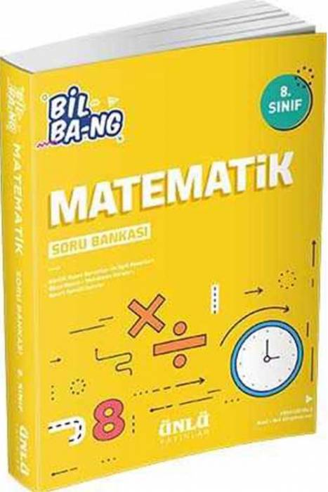 Ünlü 8. Sınıf LGS Bil Ba-ng Matematik Soru Bankası Ünlü Yayınlar