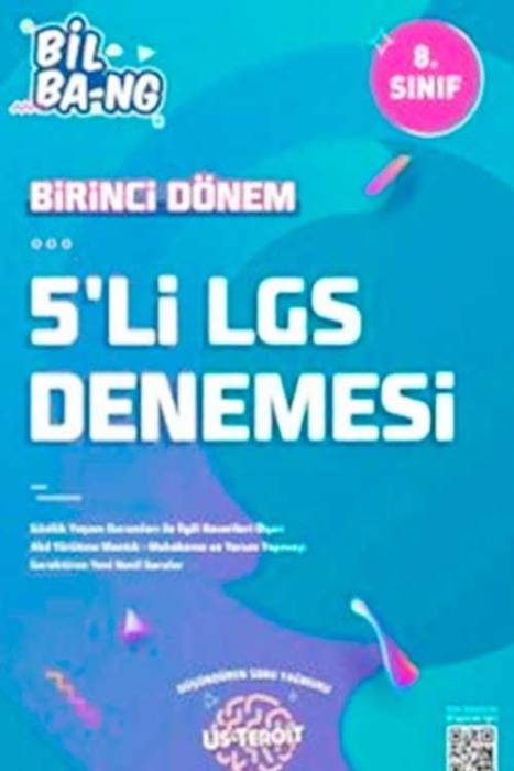 Ünlü 8. Sınıf Us Teroit Birinci Dönem 5 li LGS Denemesi Ünlü Yayınları