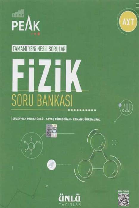 Ünlü AYT Fizik Best Peak Soru Bankası Ünlü Yayınları