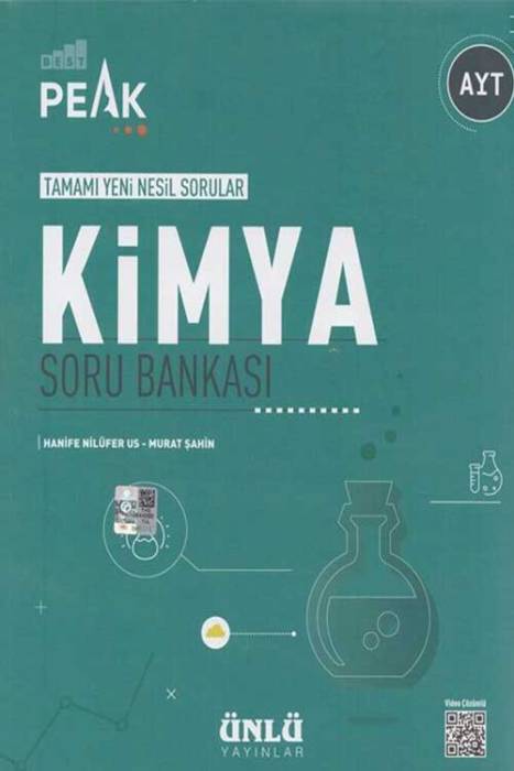 Ünlü AYT Kimya Best Peak Soru Bankası Ünlü Yayınları