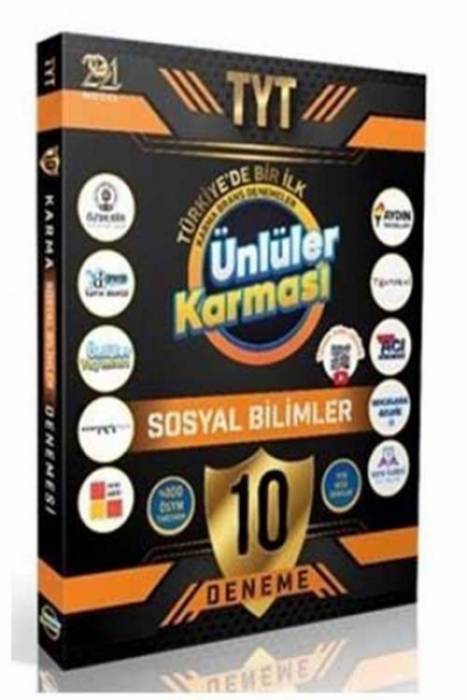 Ünlüler YKS TYT Sosyal Bilgiler Ünlüler Karması 10 Deneme Ünlüler Yayınları