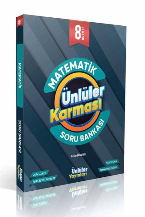 Ünlüler 8. Sınıf Matematik Soru Bankası Ünlüler Yayınları