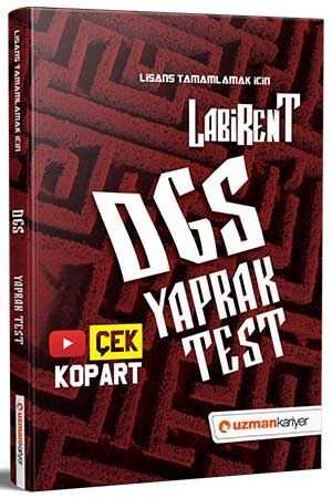 Süper Fiyat Uzman Kariyer 2021 DGS Labirent Çek Kopar Yaprak Test Uzman Kariyer Yayınları