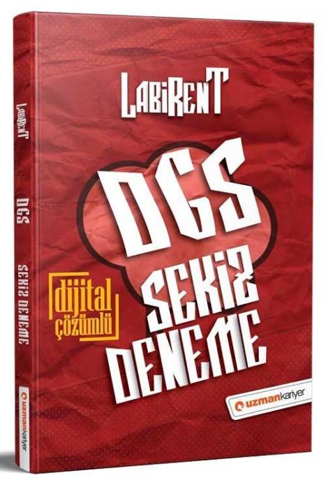 Uzman Kariyer 2022 DGS Labirent 8 Deneme Dijital Çözümlü Uzman Kariyer Yayınları