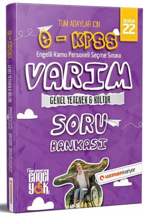 Uzman Kariyer 2022 EKPSS GYGK VARIM Soru Bankası Çözümlü Uzman Kariyer Yayınları