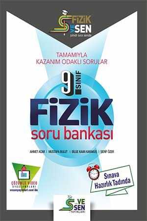 Vesen 9. Sınıf Fizik Soru Bankası Vesen Yayınları