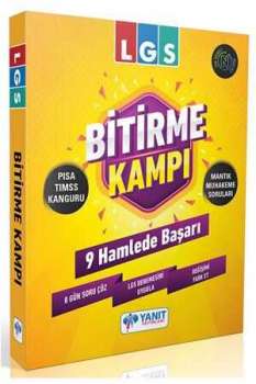 Yanıt 8. Sınıf LGS 9 Hamlede Başarı Bitirme Kampı Yanıt Yayınları - Thumbnail