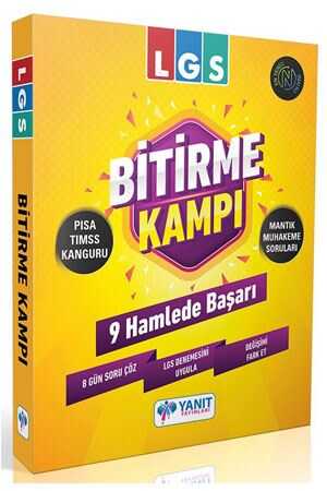 Yanıt 8. Sınıf LGS 9 Hamlede Başarı Bitirme Kampı Yanıt Yayınları