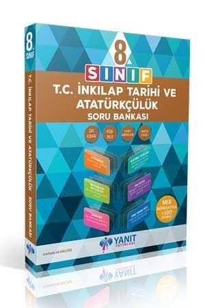 Yanıt 8. Sınıf T.C. İnkılap Tarihi ve Atatürkçülük Soru Bankası Yanıt Yayınları