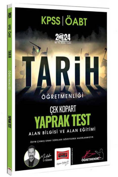 2024 ÖABT Tarih Öğretmenliği Yaprak Test Yargı Yayınları